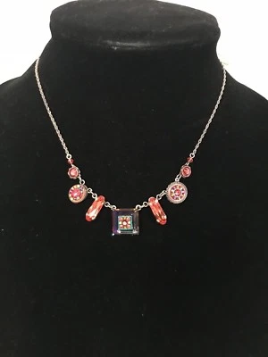 СВЕТЛЯЧОК Swarovski кристалл ожерелье-N305 - Изображение 1 из 4