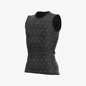 Ale Cycling Sleeveless Base Layer in super lightweight|INTIMO QUARK- Black|NEW - Picture 1 of 3