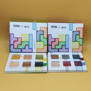 2 ~ Paletas de Sombra de Ojos Tetris x Ipsy Juego En Bloque Fiesta Nuevo en Caja - Imagen 1 de 3