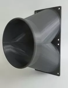 Antminer Bitcoin miner DR5 S15 S17 S19 S21 T15 T17 Z9 Z11 6" Double fan duct - Picture 1 of 3