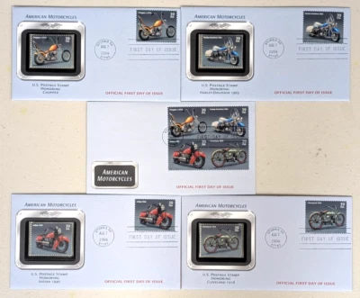 U.S. AMERICAN CYCLES - FDC '06 - Sturgis SD - FLEETWOOD - Stamps/Envelopes - Image 1 of 4