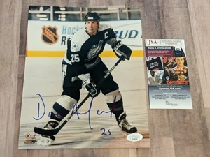 JSA Dave Andreychuk Signed 8x10 Photo File COA Lightning Sabres Maple Leafs D - Picture 1 of 4