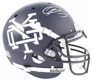 Odell Beckham Jr. Signed Custom NYG Matte Blk Authentic On-Field Helmet JSA COA - Picture 1 of 5