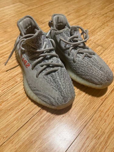 Adidas Yeezy Boost 350 V2 Low Blu Uomo Taglia 5.5 *PreLoved