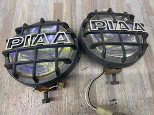 Retro PIAA fog Lights Set Of 2 6" 6 Inches TESTED Free Shipping - Picture 1 of 7