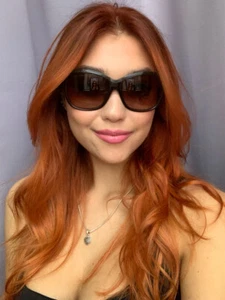 Nuevas gafas de sol para mujer JIMMY CHOO Annette/S YIG marrón brillo degradado - Imagen 1 de 14
