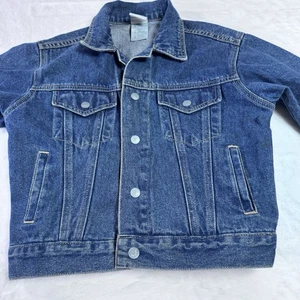 Chaqueta De Colección 1999 Looney Tunes Juvenil Talla S Bordada Denim Jean Warner Bros - Imagen 1 de 10