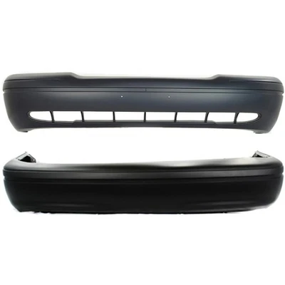 Set of 2 Bumper Cover Fascias Front & Rear for Ford Crown Victoria 98-2005 Pair Foto 1 de 4