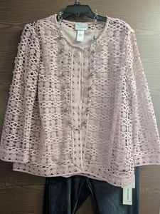 Größe M (NEU) ALFRED DUNNER Doppel-Top rosa Spitze INVPV47 - Bild 1 von 3