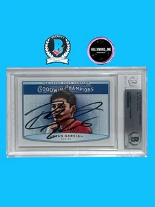 KINGRY RYAN GARCIA SIGNED GOODWIN CHAMPIONS UPPER DECK CARD AUTOGRAPH BECKETT - Picture 1 of 3