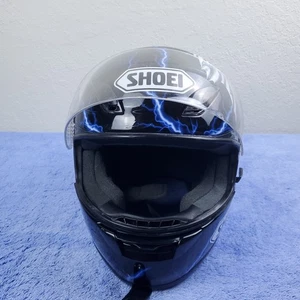 Shoei RF-1000 Blue Dragon Helmet XL  - Picture 1 of 24