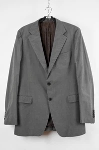 Prada Men’s Classic Gray Two-Button Blazer – Size 54R - Picture 1 of 13