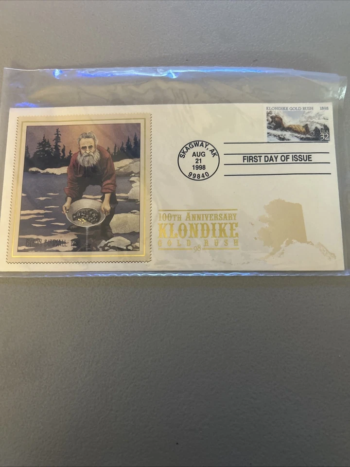 First Day Of Issue 100th Anniversary Klondike Gold Rush - Image 1 of 4