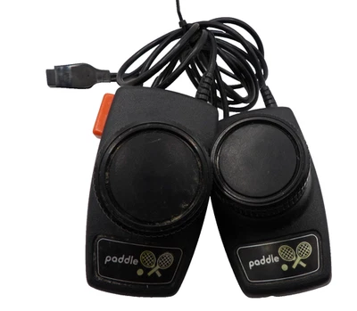 Atari 2600 Paddle Driving Wheel Controllers - Untested - Image 1 of 4