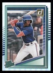 2025 Donruss Holo #103 Sebastian Walcott - Picture 1 of 2