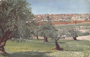 Israel - Jerusalem from Mount of Olives - Publ. Hans Hildenbrand - Picture 1 of 2