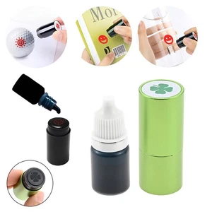 1 x Aluminum Alloy Iron Green Golf Ball Stamp With Refillable Permanent Ink - Picture 1 of 7