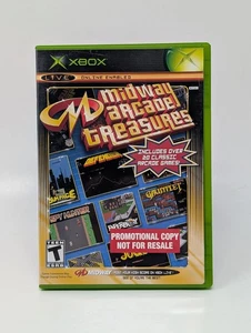 Midway Arcade Treasures -Not For Resale (Microsoft Xbox, 2003) - CIB W/ Reg Card - Picture 1 of 3