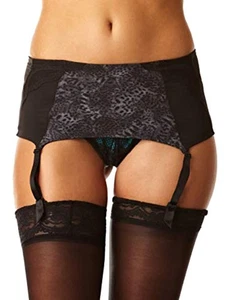 Triumph Lovely Sensation Highwaist Wide Suspender Belt Brown (m004) 12 - Picture 1 of 1