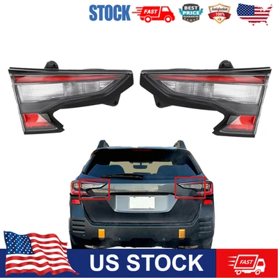 Pair Inner Tail Light Left+Right Side LED Lamp For Subaru Outback 2020-2022 NEW Foto 1 de 4