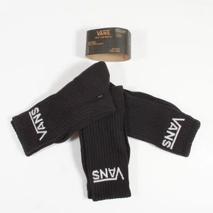 Vans Off The Wall 3-Pack Crew Socks Black men's Shoe Size US 9.5-13 - Bild 1 von 2