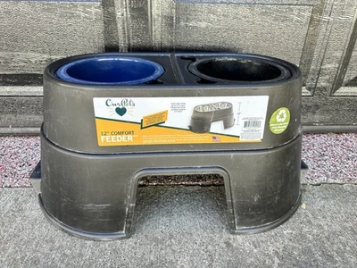 "Alimentador de comedor Ourpets Comfort 12"" platos elevados de comida para perros - cuencos elevados para perros" Foto 1 de 4