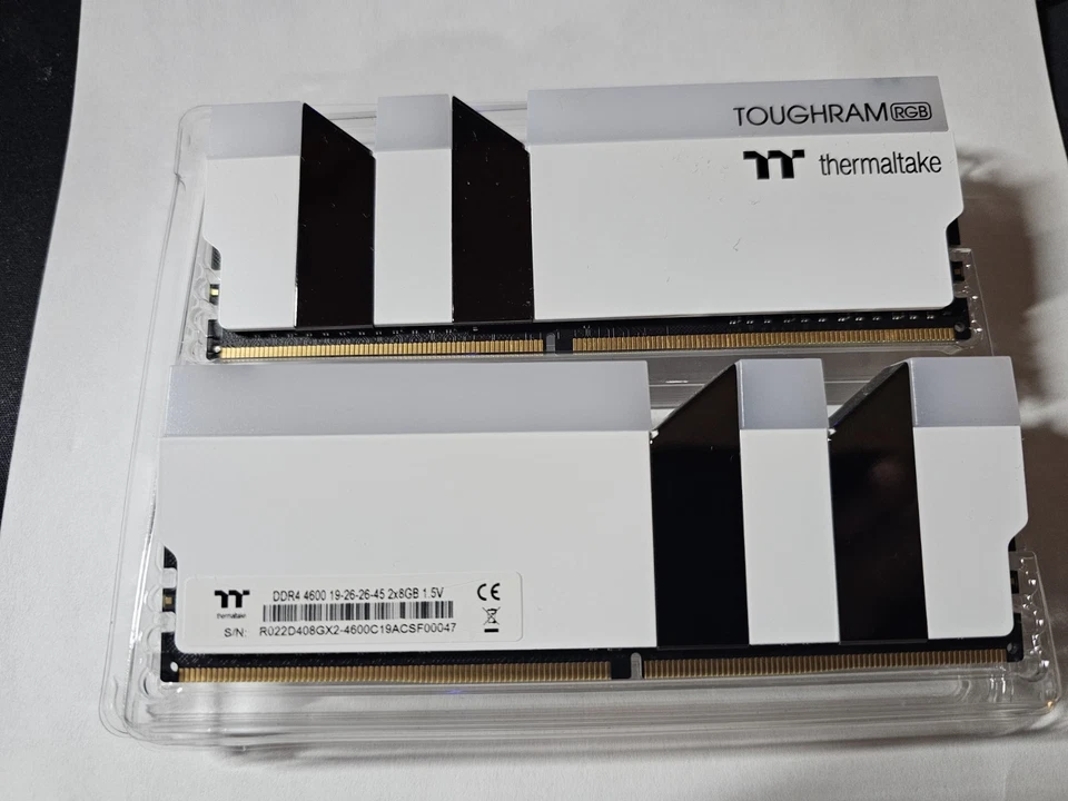 Thermaltake Tough Ram DDR4 4600MHZ 16GB  2x8 - Image 1 of 2