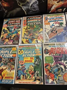 Vintage Comic Lot Marvel Thor und Captain America /10 Comics - Bild 1 von 12