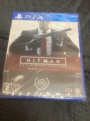 Hitman Definitive Edition PS4 Game Japan Unopened Sealed Rare Find - Image 1 of 2