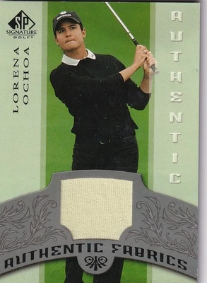 2005 SP Signature Authentic Fabrics Singles #LO Lorena Ochoa - Image 1 of 2