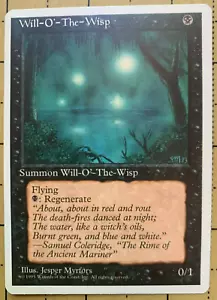 WILL-O'-THE-WISP - MAGIC THE GATHERING - 4. AUSGABE - SELTEN - Bild 1 von 2