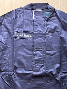 Genuine Modern British Royal Navy NATO Warm Weather FR PCS Combat Jacket 180/96 - Picture 1 of 12