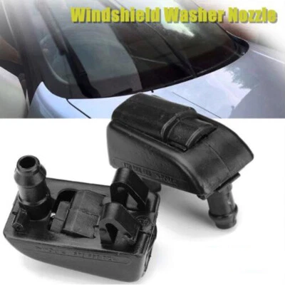 2pcs Front Windshield Washer Fluid Spray Jet Nozzle Kits For Skoda Octavia - Image 1 of 4