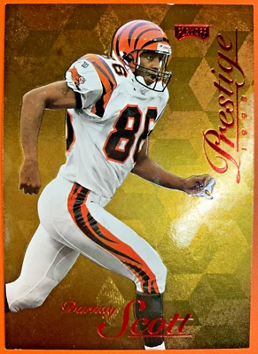 1998 PLAYOFF PRESTIGE HOBBY GOLD #131 DARNAY SCOTT SERIAL #ED 17/25  BENGAL'S - Image 1 of 3