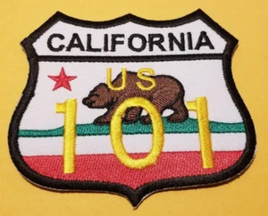 Parche bordado California US 101 aprox 2,5x3,75" - Imagen 1 de 2