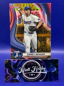 2024 Bowman's Best Baseball - Corey Seager #67 - Gold Refractor /50 - Imagen 1 de 3