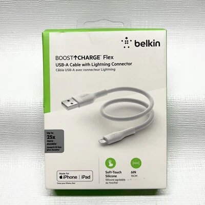 NEW Belkin USB-A Cable Connector 6” - Image 1 of 2