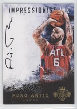 2014-15 Panini Court Kings Impressionist Ink Auto /99 Pero Antic #II-PA Auto