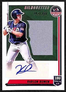 2023 Panini Stars & Stripes KARSON BOWEN /250 Relic Auto TCU - Picture 1 of 2