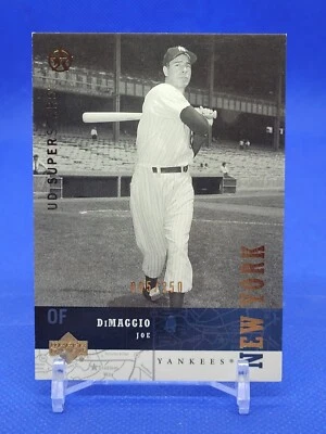 2002-03 UD SuperStars Gold #153 Joe DiMaggio 005/250 - Image 1 of 2