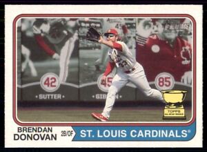 2023 Heritage Base #293 Brendan Donovan - Cardinals de Saint-Louis
