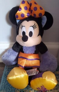 Walt Disney Minnie Mouse Halloween Cat Plush 2019 12" Plush Disney Store - Picture 1 of 4
