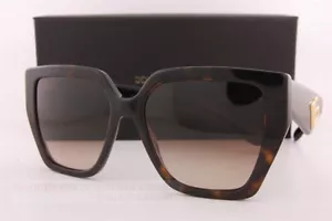 Totalmente Nuevas Gafas de Sol Dolce & Gabbana DG 4438 502/13 La Habana/Marrón Degradado Mujer - Imagen 1 de 5