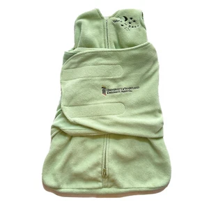 Halo Swaddle Sleepsack Newborn Green Baby Sleep Suit University Of Maryland - Picture 1 of 5