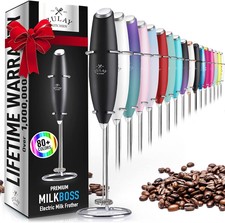 Macchina da schiuma portatile per latte nero con supporto cioccolato caffè tutti i latti