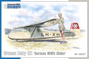 Special Hobby SH48237 - 1/48 - Grunau Baby IIB ""Planeador alemán de la Segunda Guerra Mundial"" - Nuevo - Imagen 1 de 1