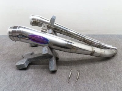 Silenciador antideslizante de acero inoxidable Suzuki GSX1300R Hayabusa 08-20 Tsukigi Racing Foto 1 de 4