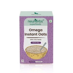 Neuherbs Omega Instant Haferflocken 400gm - Bild 1 von 8