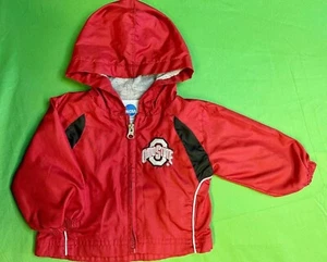 NCAA Ohio State Buckeyes Windbreaker Kapuzenjacke Kleinkind 12 Monate - Bild 1 von 4