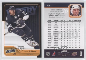 2011-12 Upper Deck Victory Black Steve Sullivan #109